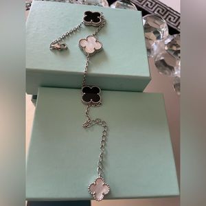 Van cleef style clover bracelet